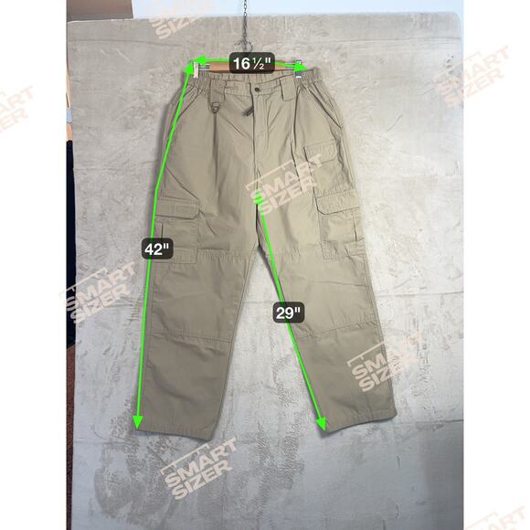 Propper Mens 38x32 Cargo Pants Khaki Tatical Ripstop Elastic Waist Workwear Duty - Picture 5 of 5